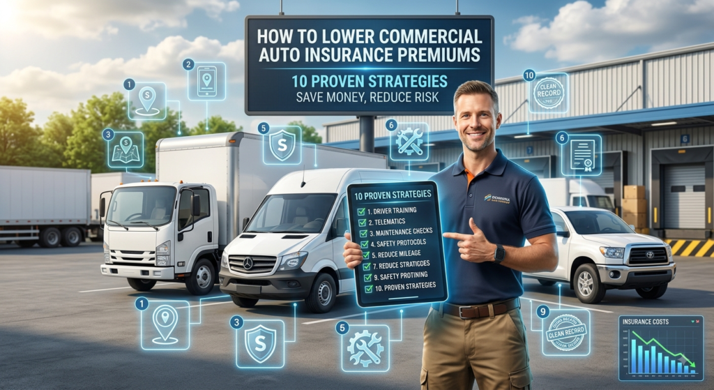 How to Lower Commercial Auto Insurance Premiums: 10 Proven Strategies