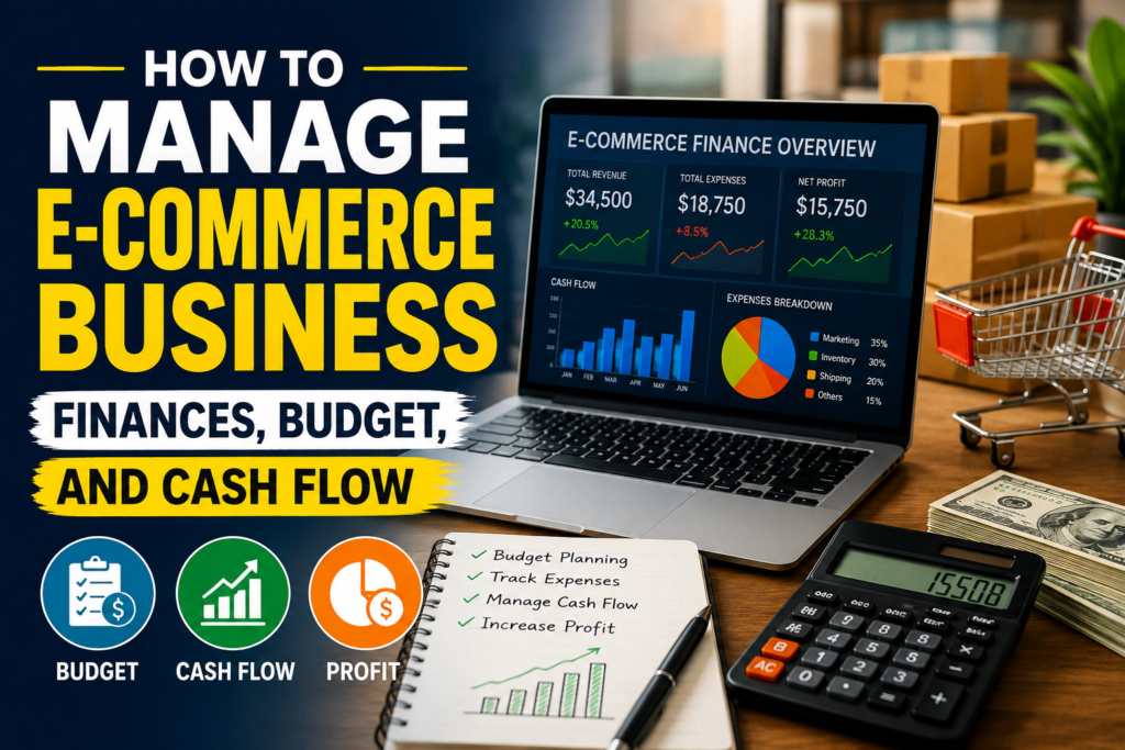 How to Manage E-Commerce Business Finances, Budget, and Cash Flow